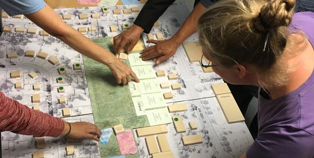 Thumbnail of the site plan for a park at SE 150th and Division